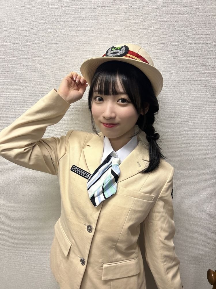 22/7 河瀬詩、北海道根室市で、異例の「一日警察署長＆駅長